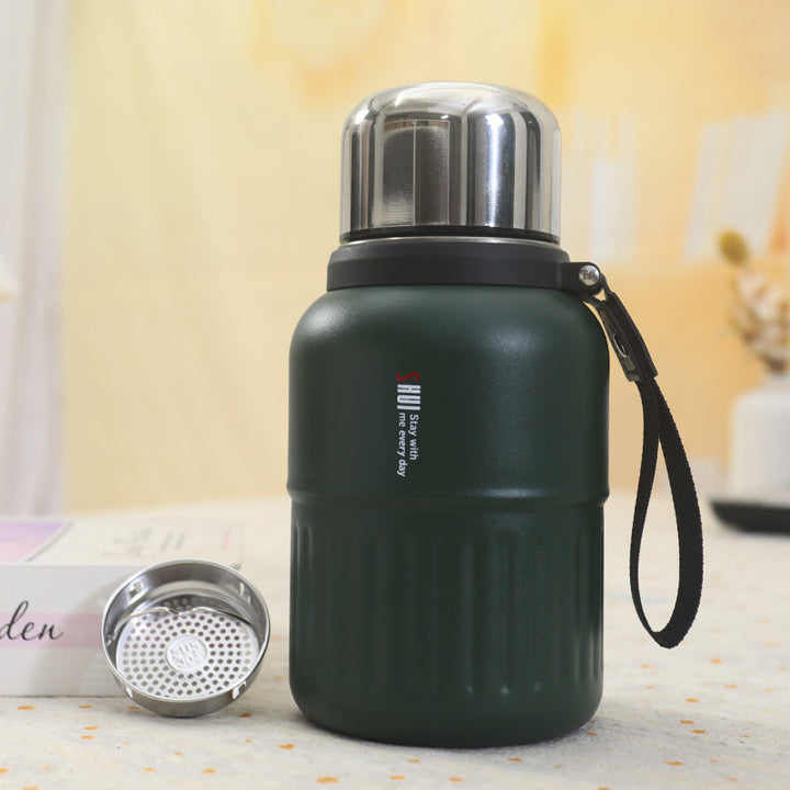Ladies insulated bottle with removable tea strainer Kalsten