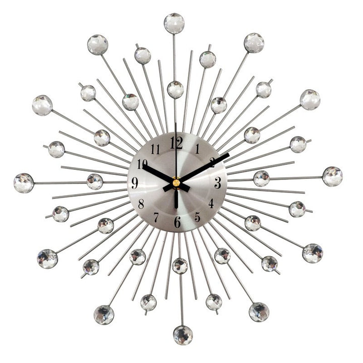 Decorative Sunburst Wall Clock Kalsten