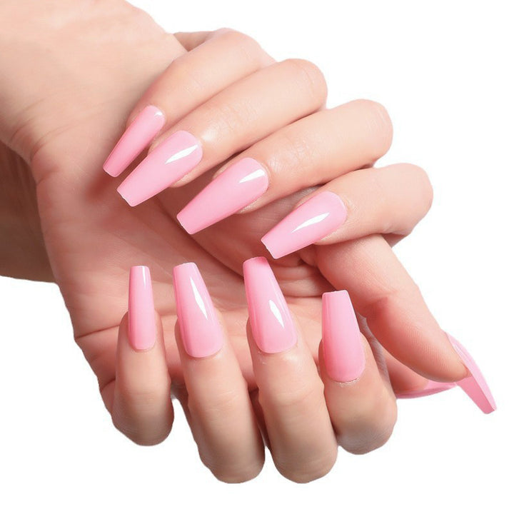 Long Sculpted Press-On Nails Kalsten