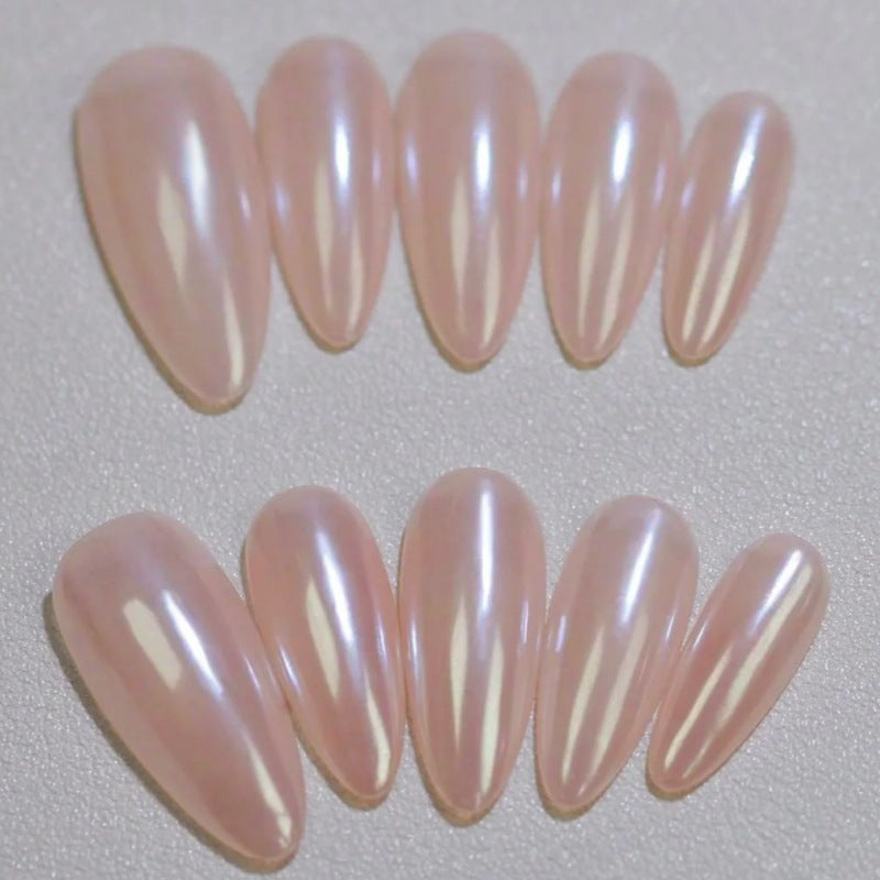 Glossy Pointed Press-On Nail Tips Kalsten