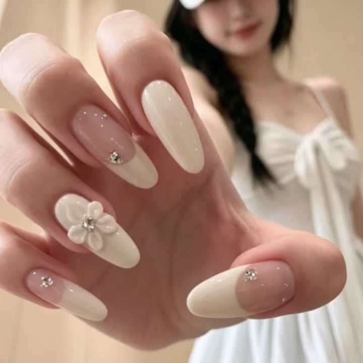 Floral Decorative Nail Extensions