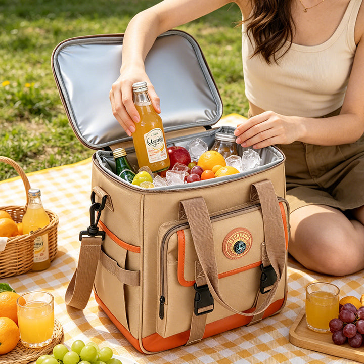 Stylish Multi-Pocket Tote Kalsten