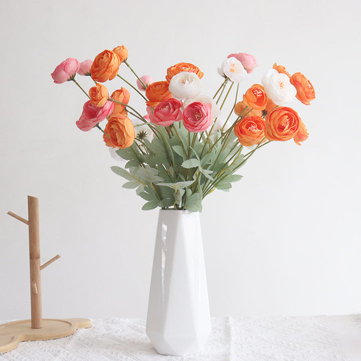Decorative Lifelike Ranunculus Stem
