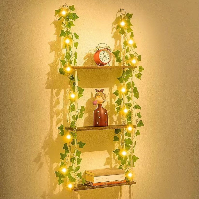 Adjustable Macramé Hanging Shelf
