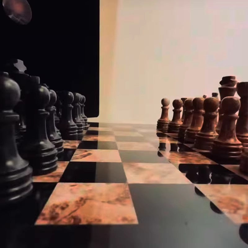 Elegant Marble Chess Set