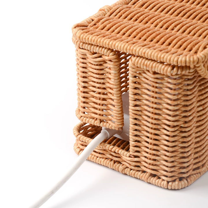 Storage Box Made of Woven Rattan Kalsten
