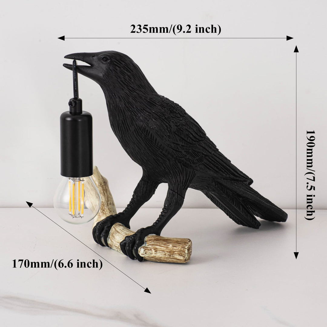 Creative Bird Table Lamp Bedside Night Light Living Room Bedroom Ambience Mini Lamp | Noxord