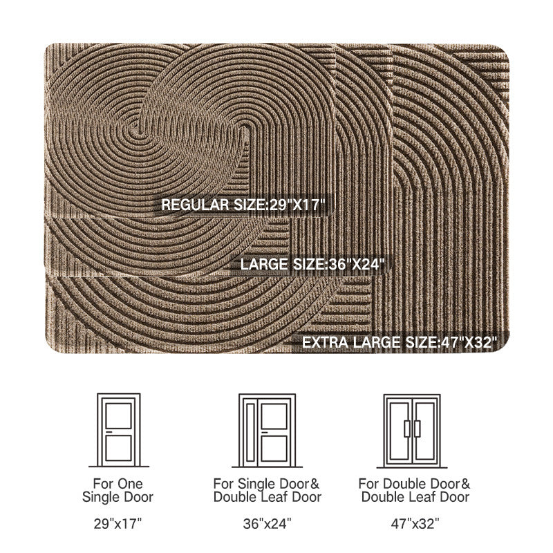 Indoor Outdoor Textured Welcome Mat Kalsten