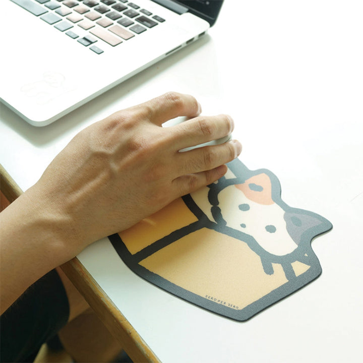 Cute Dog-Themed Mouse Pad