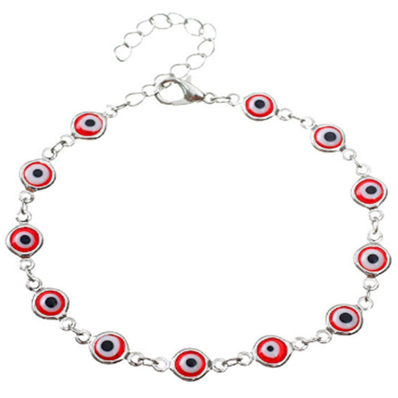 Decorative Evil Eye Charm Bracelet Kalsten