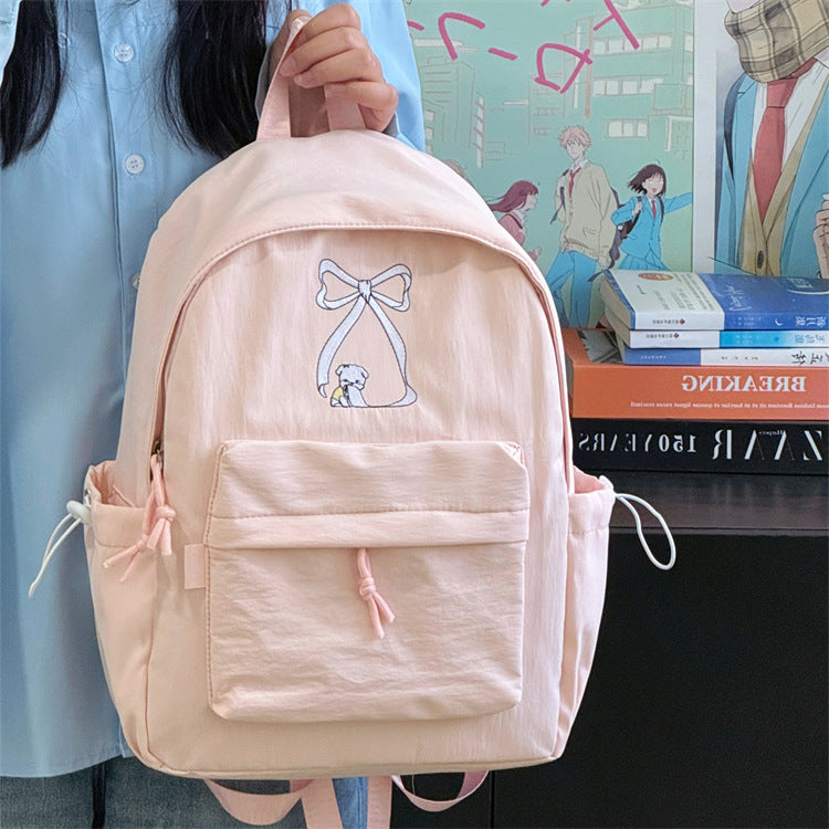 Adorable Casual Backpack with Character Design Kalsten