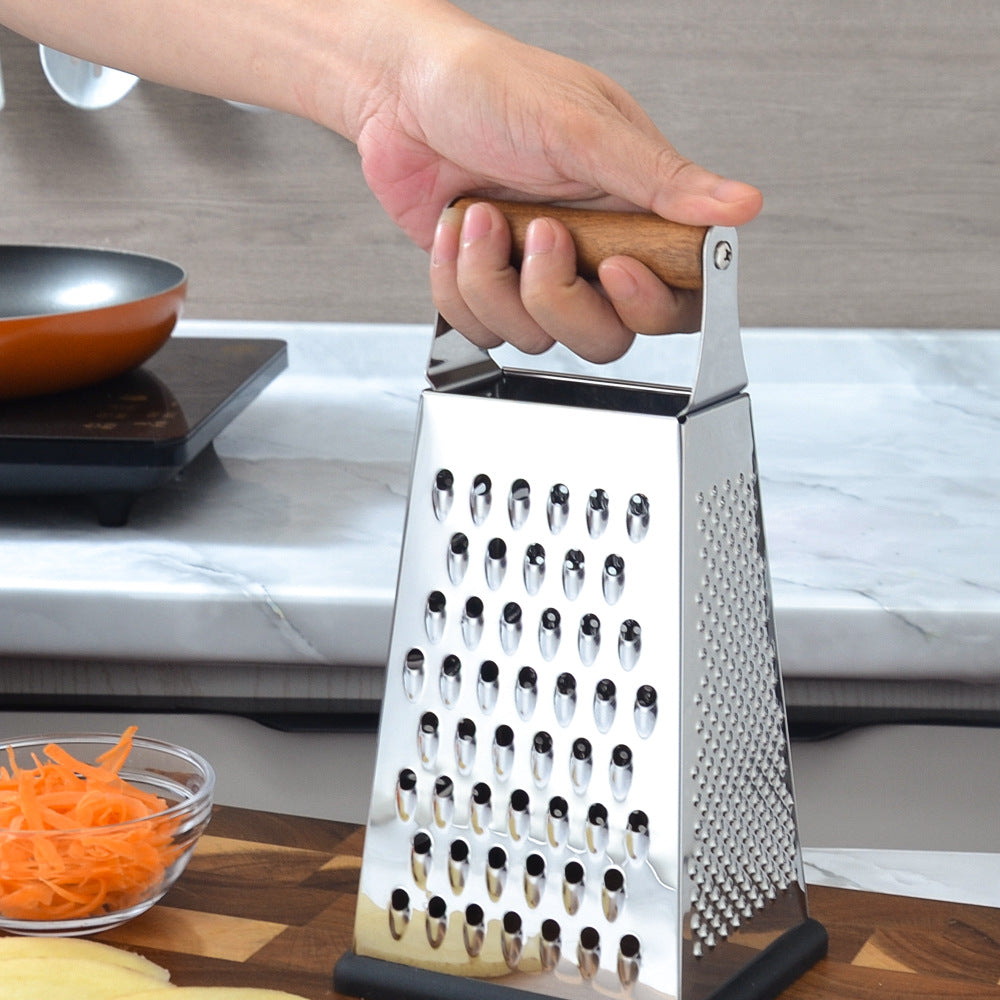 Ergonomic stainless steel cheese and vegetable grater Kalsten