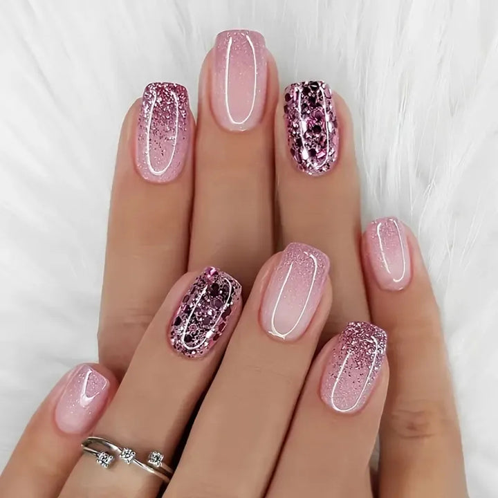 Elegant Ombre Nail Extensions Kalsten