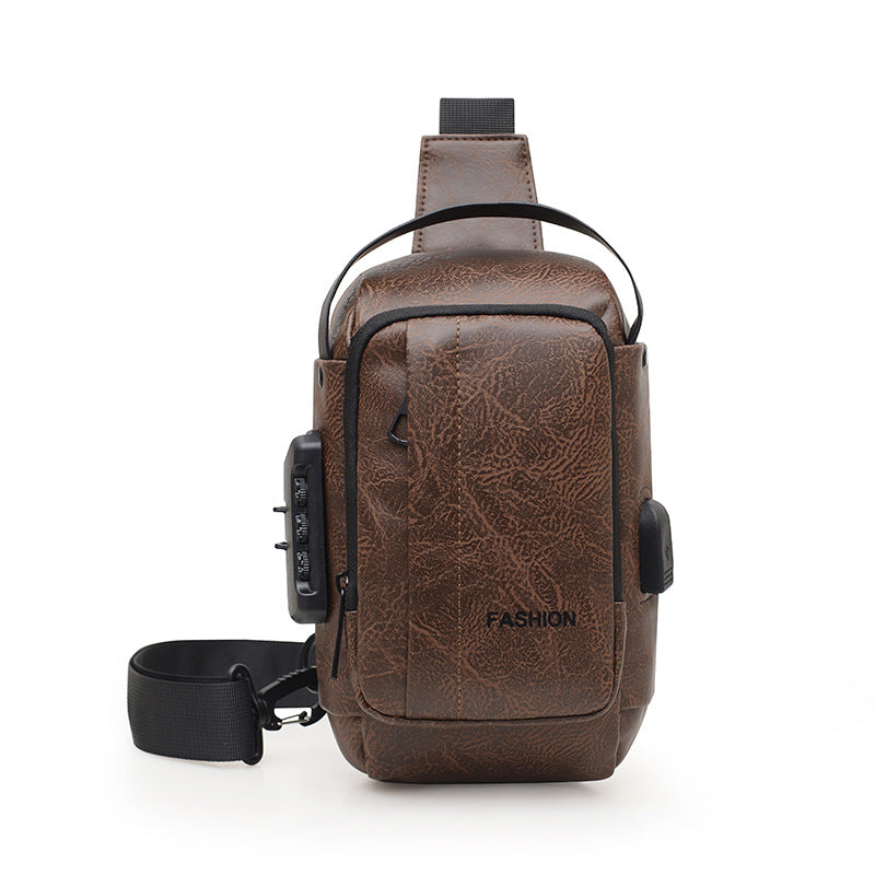 Fashionable Multi-Pocket Sling Bag
