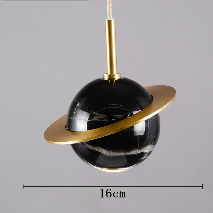 Artistic Planet Pendant Light