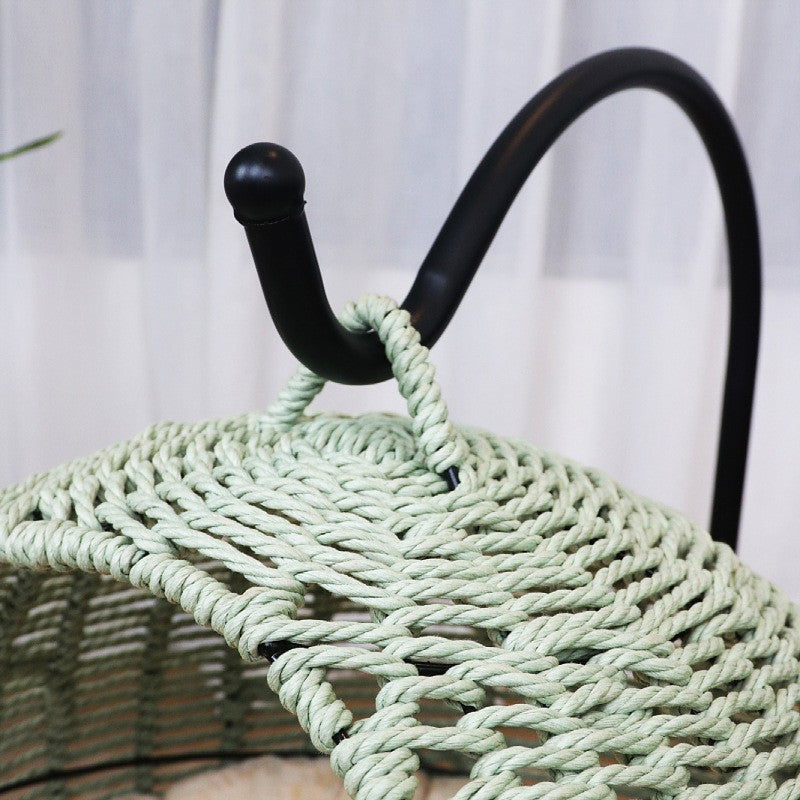 Hanging chair made of rattan with comfortable cushion Kalsten