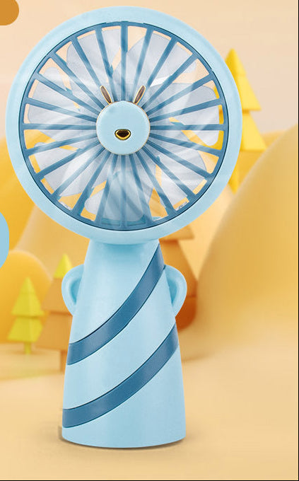Women's Handy Mini Fan in Bear Design Kalsten