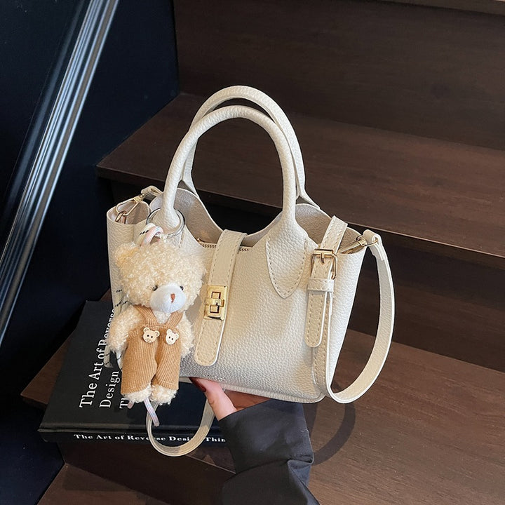 Elegant Textured Mini Handheld Tote Kalsten