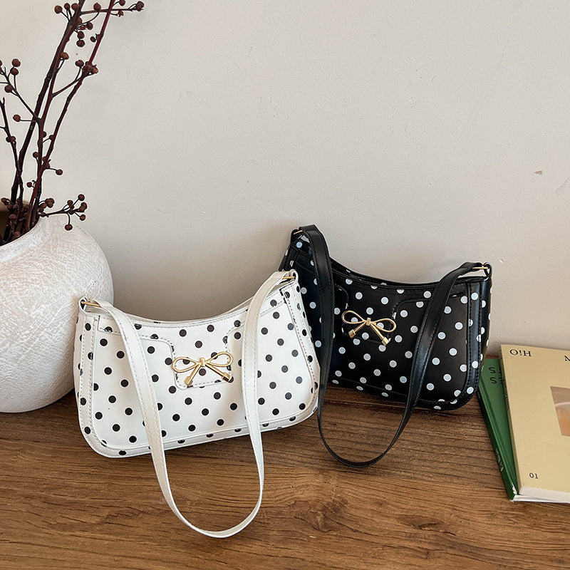 WoPolka Dot Patterned Hobo Handbag Kalsten