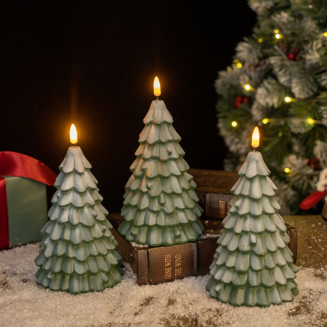 Christmas tree candle