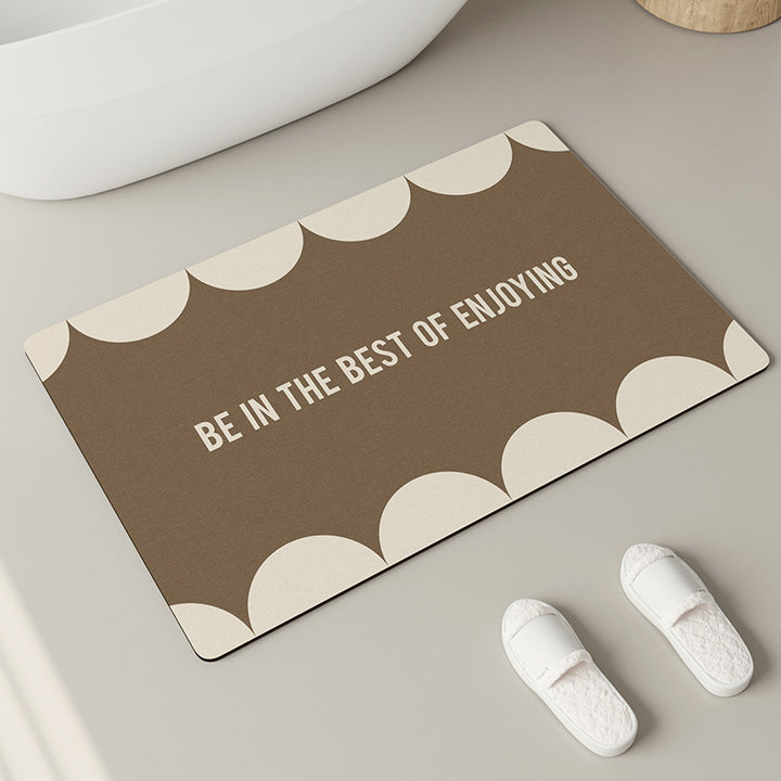 Cozy Bathroom Comfort Mat Kalsten