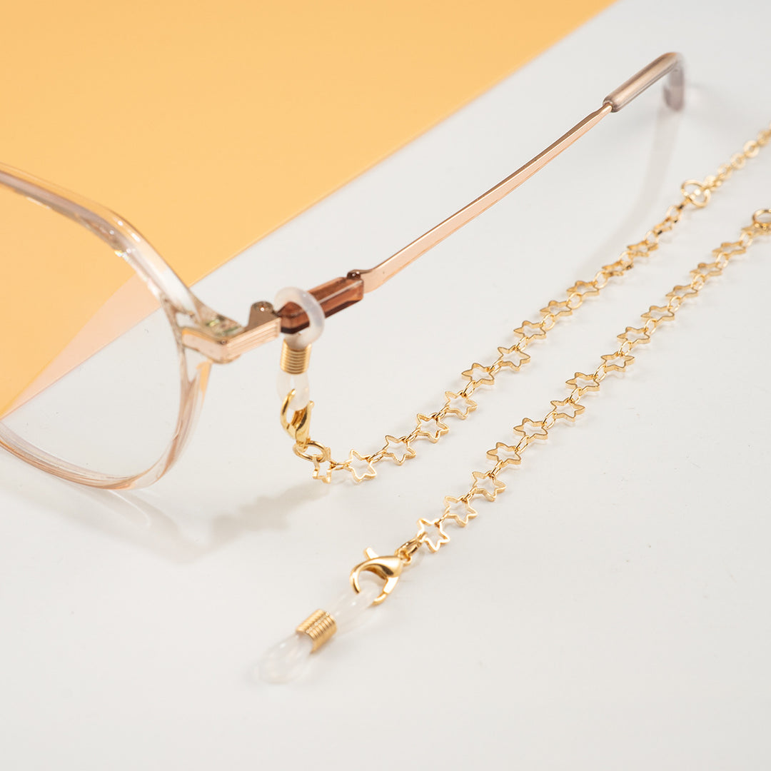 Star-Patterned Eyewear Chain Kalsten