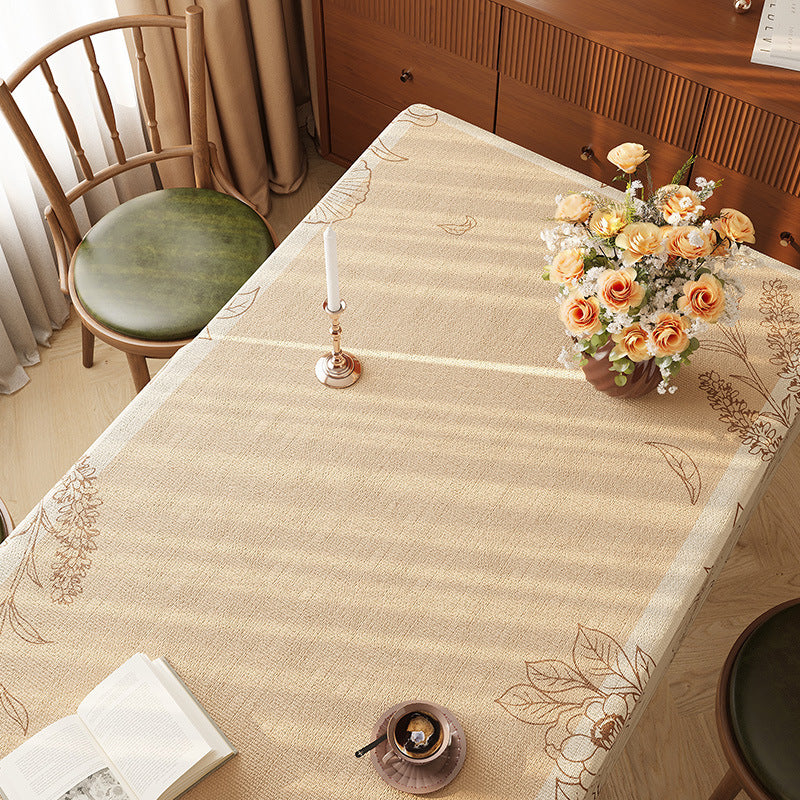 Textured Woven Tablecloth