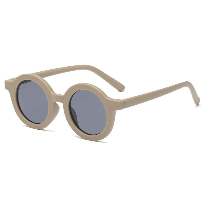 Women's trendy round sunglasses with comfortable frame and UV protection Kalsten