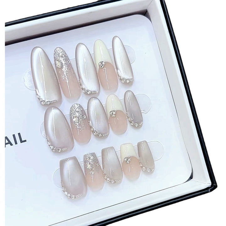 Elegant Press-On Nail Collection Kalsten