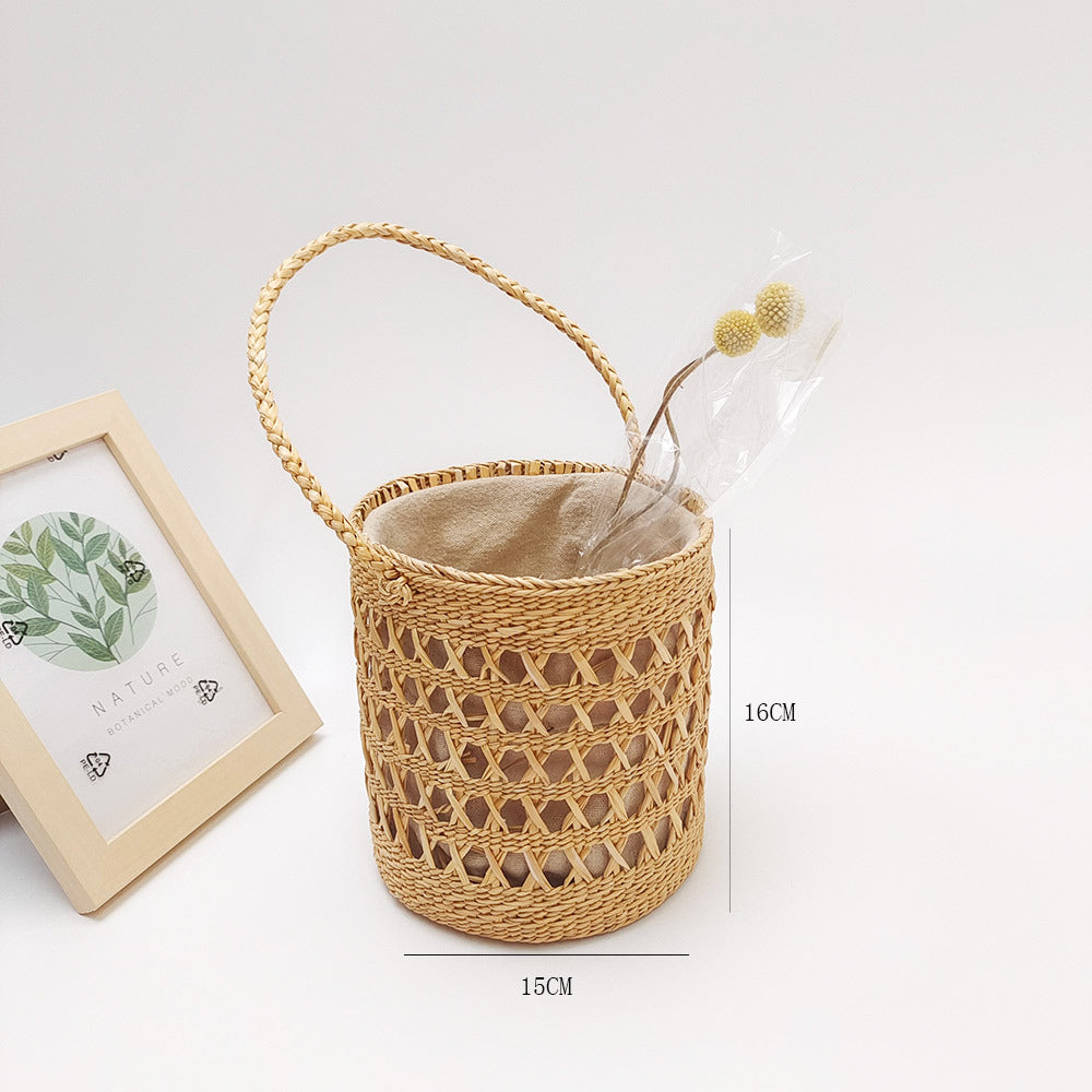 Handwoven Decorative Storage Basket Kalsten