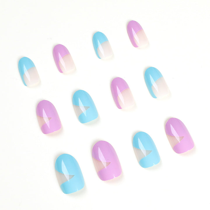 Artistic premium nails with elegant ombre and modern accents Kalsten