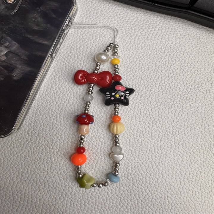Playful Beaded Charm Eyewear Holder Kalsten