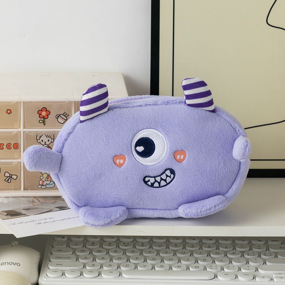 Plush Monster-Shaped Pencil Case Kalsten