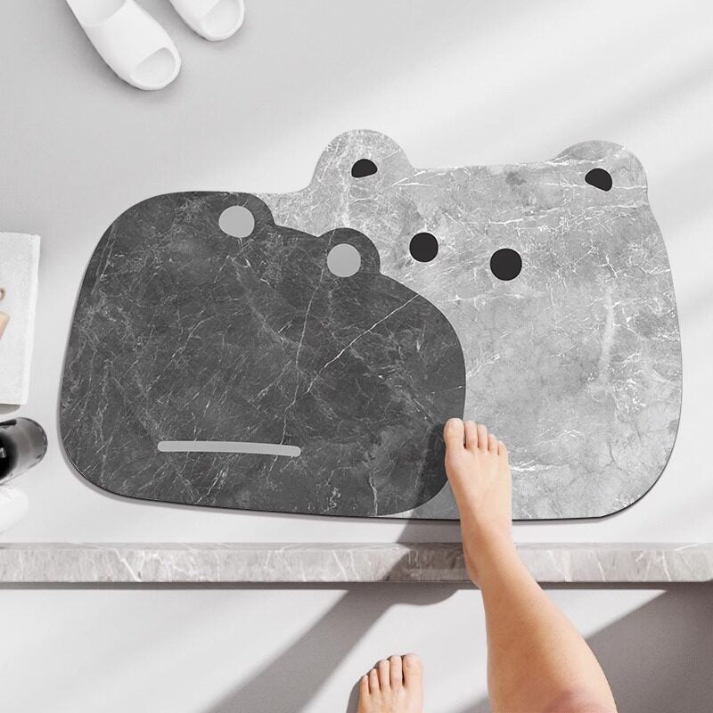 Cute Animal-Themed Bathroom Mat