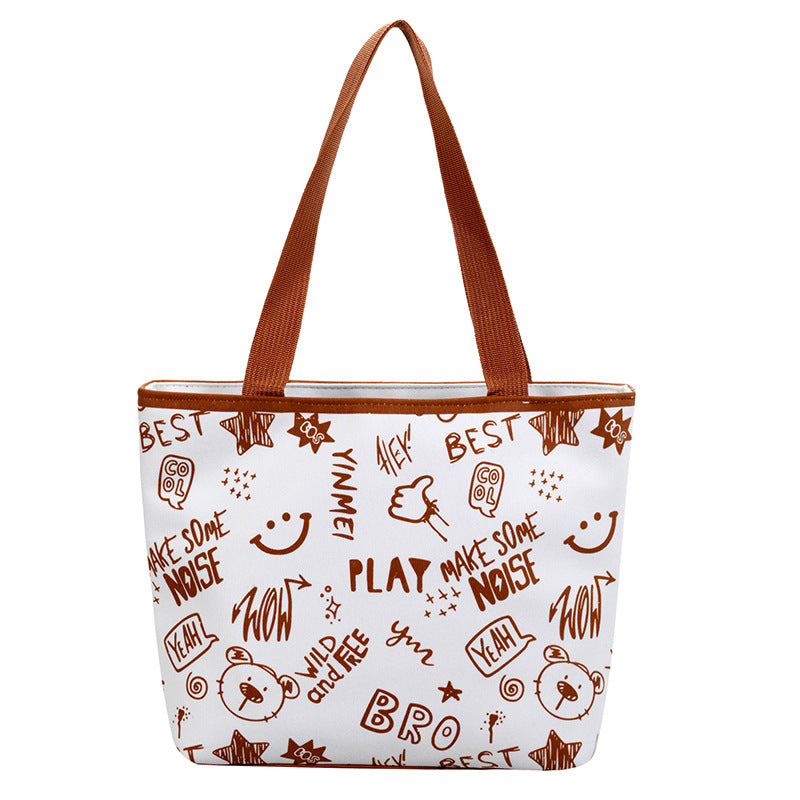 Fun Graphic Activity Tote Bag