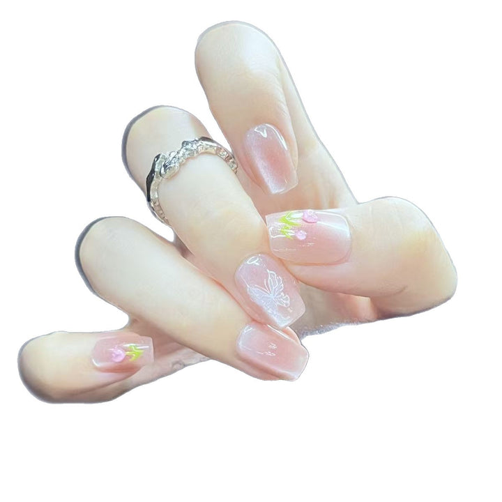 Floral Art Press-On Nail Set Kalsten 1787395151