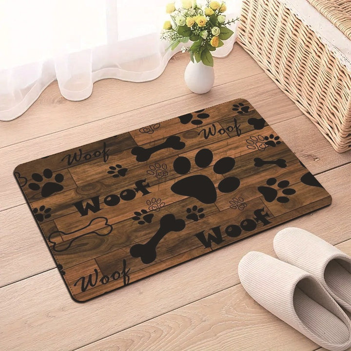 Decorative Pet-Themed Bath Mat Kalsten