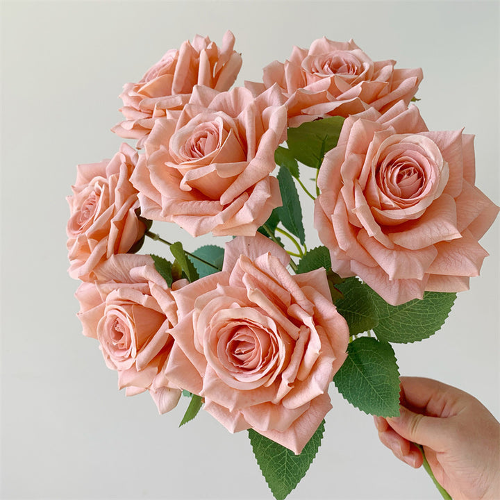 Decorative Faux Rose Bouquet