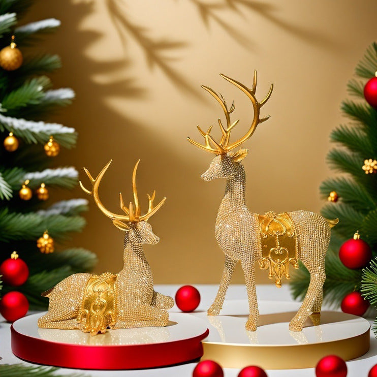 Elegant decorative figure of a majestic red deer Kalsten