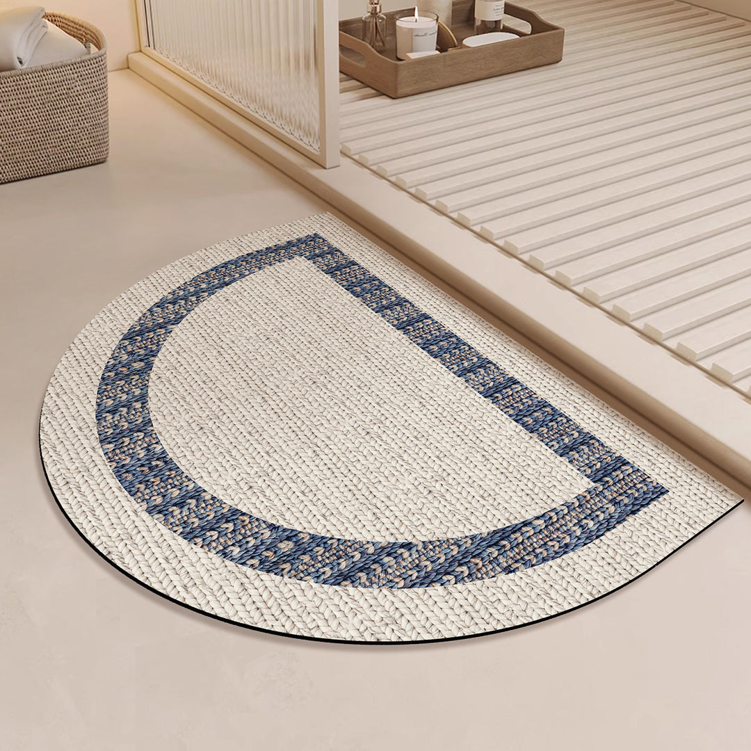 Round Bathroom Area Mat