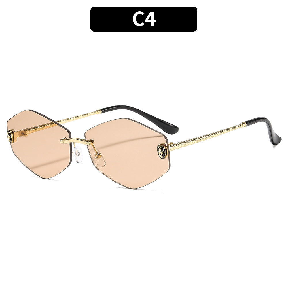 Artistic Hexagonal Sunglasses