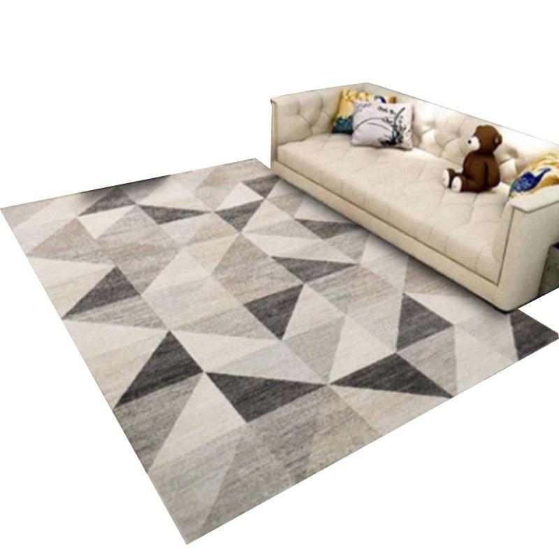 Marble-Patterned Area Rug Kalsten