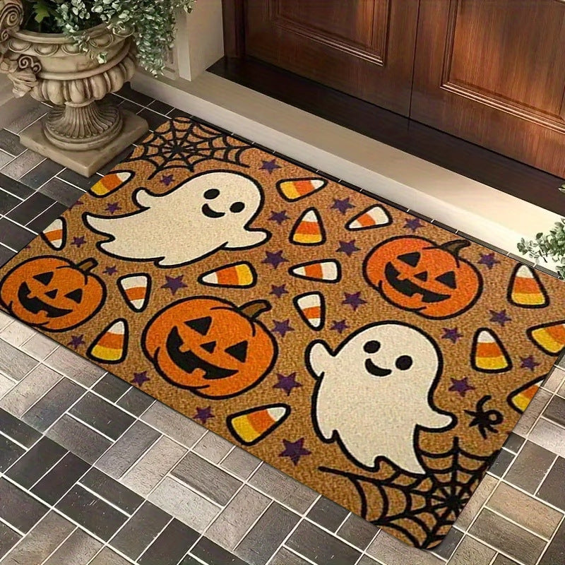 Halloween-Themed Decorative Doormat