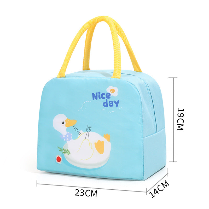 Playful Mermaid-Themed Lunch Bag