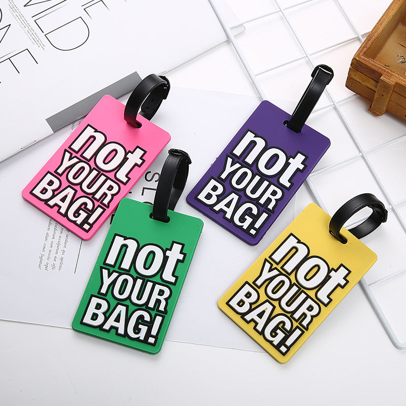 Unisex Luggage Tag with Eye-catching Message Kalsten