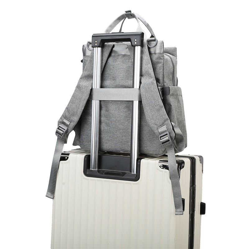 Multi-Functional Quilted Backpack Kalsten