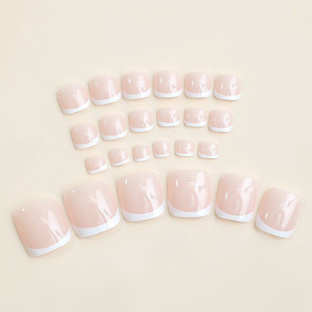 Artificial nail set with elegant design elements Kalsten