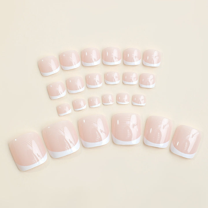 Artificial nail set with elegant design elements Kalsten
