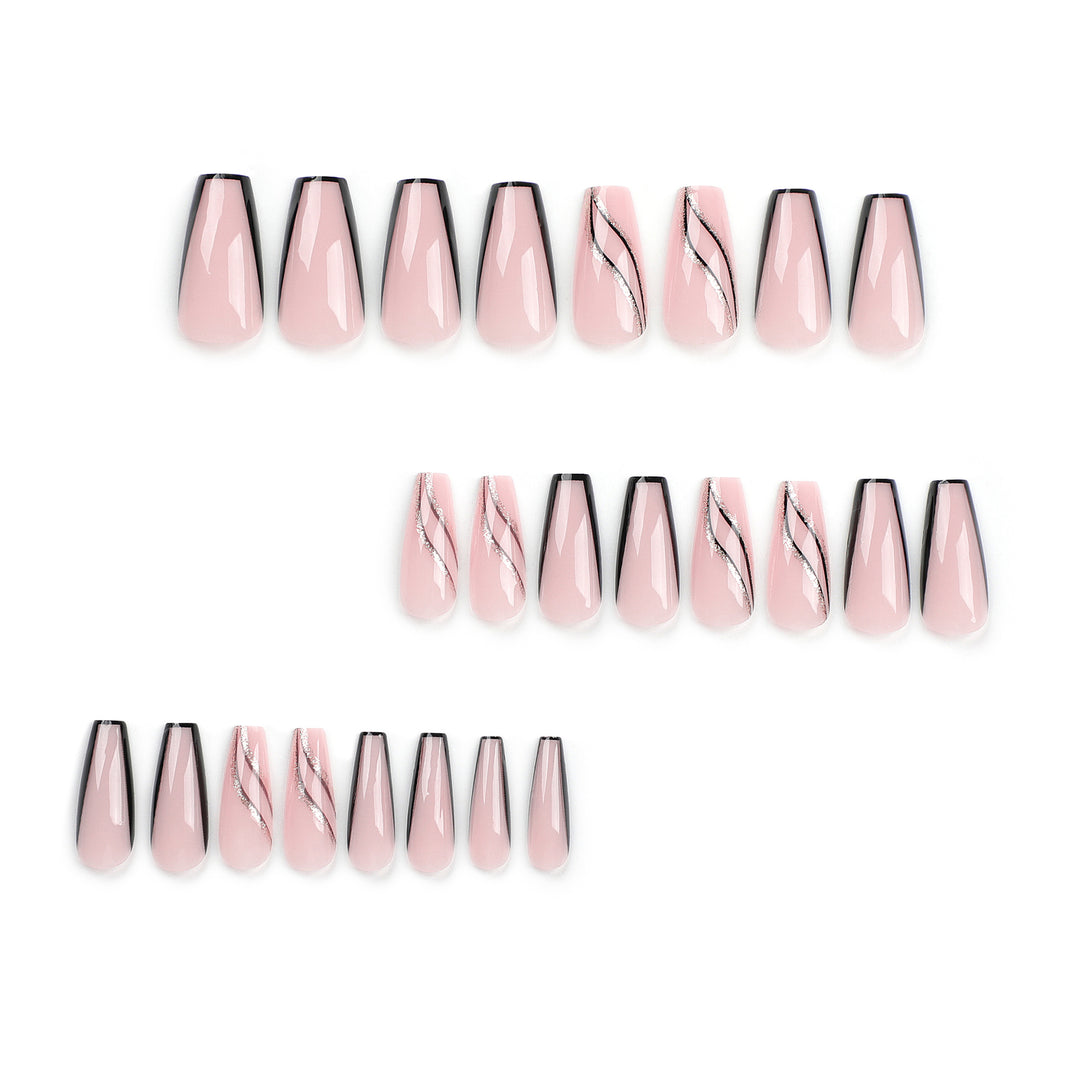 Artful Nail Extensions with Elegant Design Kalsten