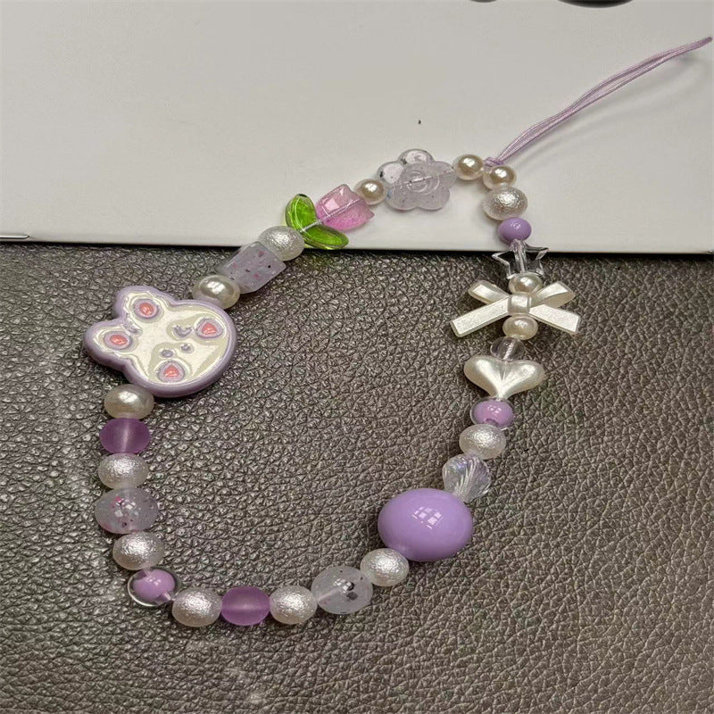 Cute Themed Beaded Charm Bracelet Kalsten